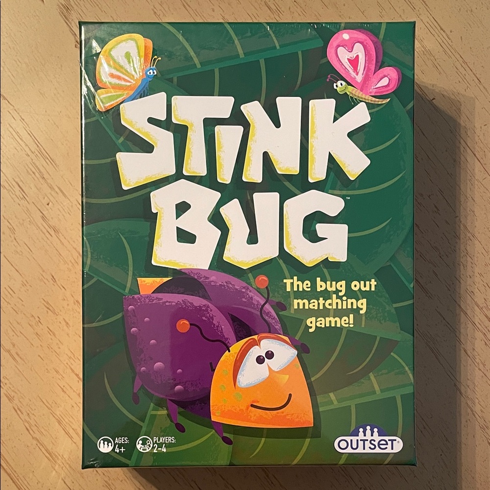 Stink Bug Matching Game NWT New Sealed Outset Media